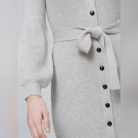 NWOT WHBM long button down cardigan size small - Picture 3 of 8